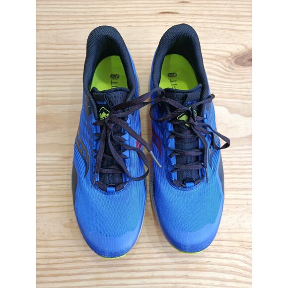 Saucony Peregrine 12 Trail Running Shoes Men\'s Size 11.5 Blue/Lime Excellent main image 10